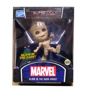 Figura The Loyal Subjects Mini Diorama Superama Groot Glow In The Dark