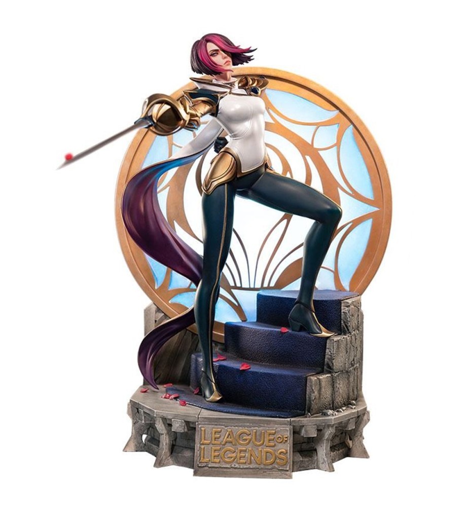 Figura League Of Legends Estatua The Grand Duelist Fiora Laurent Escala 1 - 6 Edicion Limitada 799 Unidades