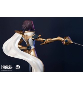 Figura League Of Legends Estatua The Grand Duelist Fiora Laurent Escala 1 - 6 Edicion Limitada 799 Unidades