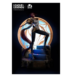 Figura League Of Legends Estatua The Grand Duelist Fiora Laurent Escala 1 - 6 Edicion Limitada 799 Unidades