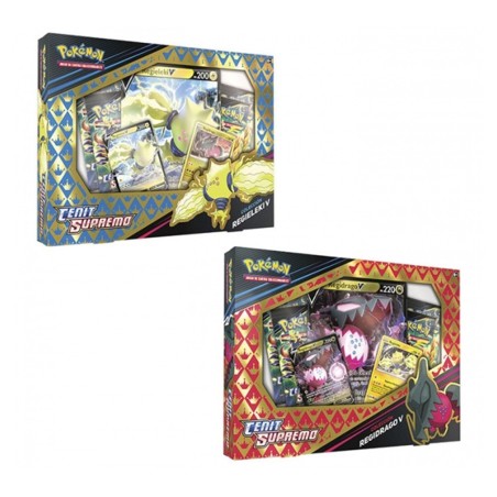 Juego De Cartas Pokémon Tcg Cenit Supremo Colección Regieleki O Regidrago V Español