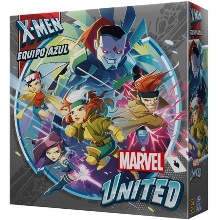 Juego De Mesa Marvel United Equipo Azul Pegi 14