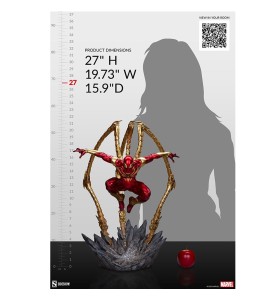 Estatua Premium Format 1 - 4 Sideshow Collctibles -  Iron Spider