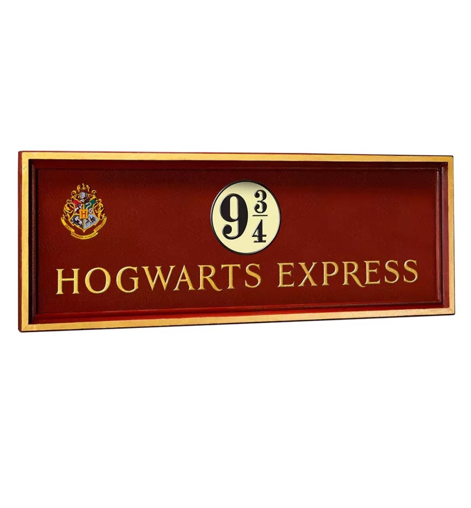 Placa The Noble Collection Harry Potter Andén 9 3 - 4