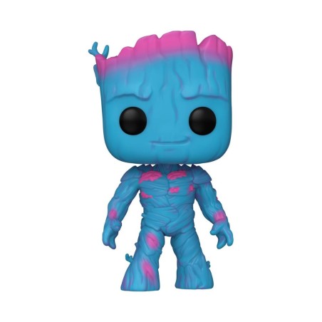 Funko Pop Jumbo Super Sized Marvel Guardianes De La Galaxia Vol 3 Groot Blacklight 71122