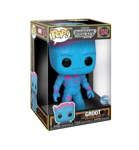 Funko Pop Jumbo Super Sized Marvel Guardianes De La Galaxia Vol 3 Groot Blacklight 71122