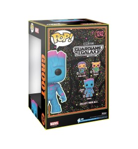 Funko Pop Jumbo Super Sized Marvel Guardianes De La Galaxia Vol 3 Groot Blacklight 71122