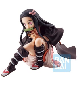 Figura Bandai Ichibansho Demon Slayer Kimetsu No Yaiba Nezuko Kamado 10 Cm Exclusiva