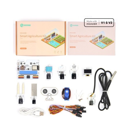 Kit De Sensores Inteligentes Micro:bit Agricultura Inteligente - Smart Agriculture Kit - Sin Placa