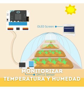 Kit De Sensores Inteligentes Micro:bit Agricultura Inteligente - Smart Agriculture Kit - Sin Placa