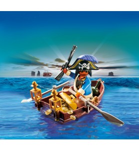 Playmobil Huevo Pirata Con Bote