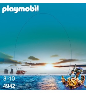 Playmobil Huevo Pirata Con Bote