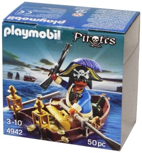 Playmobil Huevo Pirata Con Bote