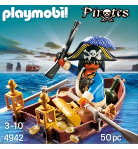 Playmobil Huevo Pirata Con Bote