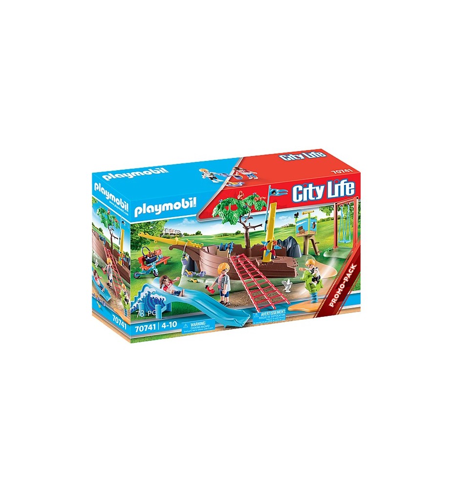 Playmobil City Life Parque De Aventuras Con Barco Naufragado