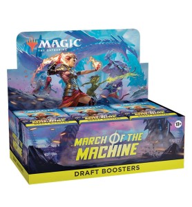 Caja De Cartas Wizards Of The Coast Magic The Gathering Draft Booster March Of The Machine 36 Unidades Inglés