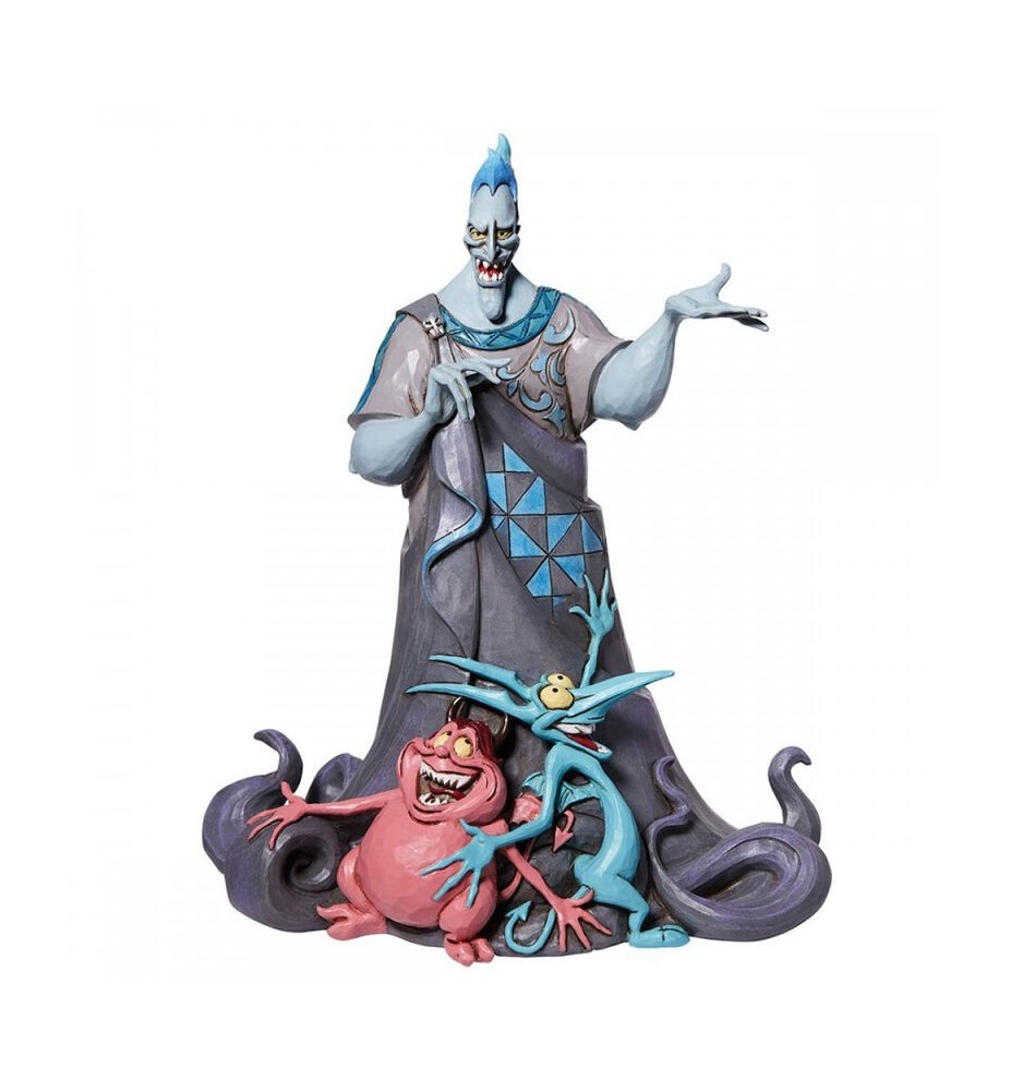 Figura Enesco Disney Hercules Hades Con Miedo Y Panico