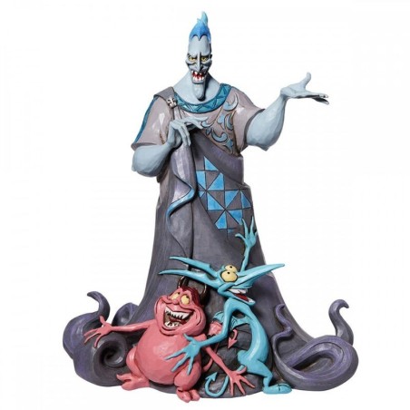 Figura Enesco Disney Hercules Hades Con Miedo Y Panico