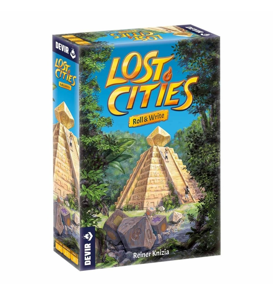 Juego De Mesa Lost Cities Roll & Write