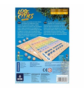 Juego De Mesa Lost Cities Roll & Write