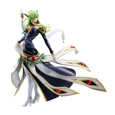 Figura Megahouse Code Geass Lelouch Of The Rebellion Serie G.e.m. Precious Estatua C.c. Britannian Costume