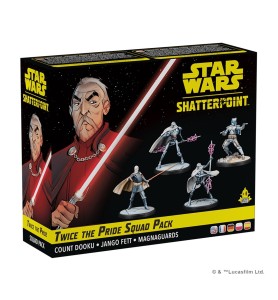 Juego De Mesa Star Wars Shatterpoint Twice The Pride Count Dooku Squad Pack