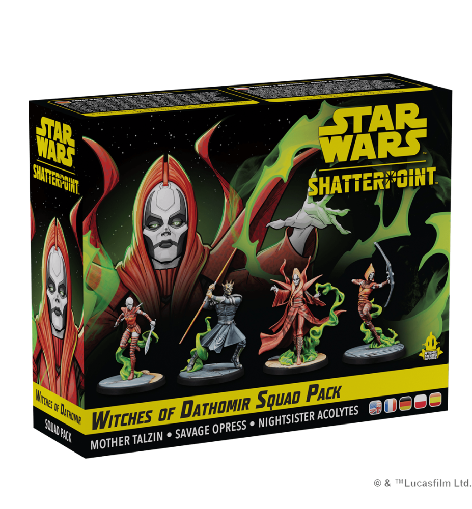 Juego De Mesa Star Wars Shatter Point Witches Of Dathomir Squad Pack