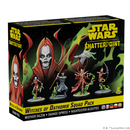 Juego De Mesa Star Wars Shatter Point Witches Of Dathomir Squad Pack