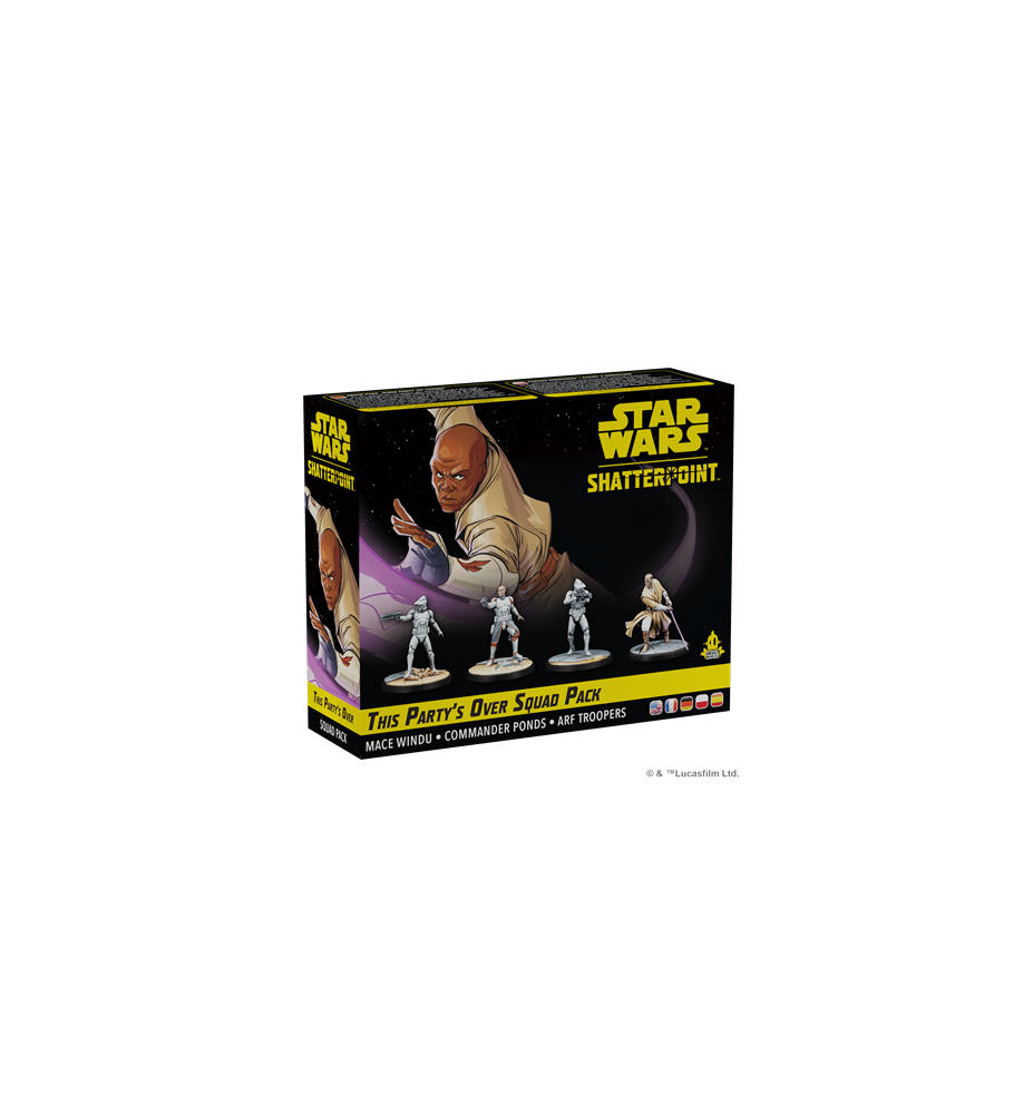 Juego De Mesa Star Wars Shatter Point His Partys Over Squad Pack