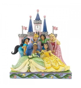 Figura Decorativa Eneso Disney Princesas En Castillo