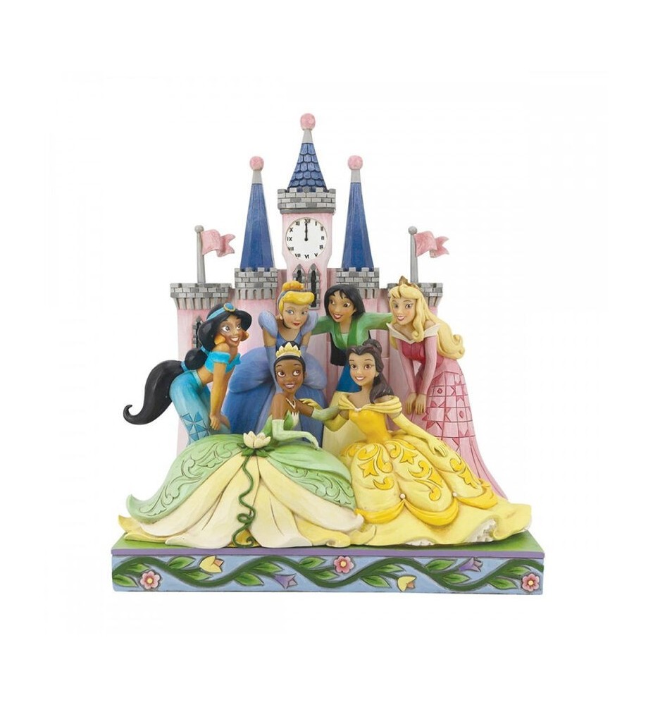 Figura Decorativa Eneso Disney Princesas En Castillo