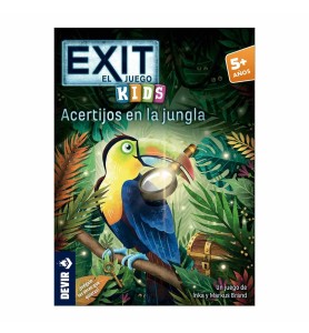 Juego De Mesa Devir Exit Kids Acertijos En La Jungla