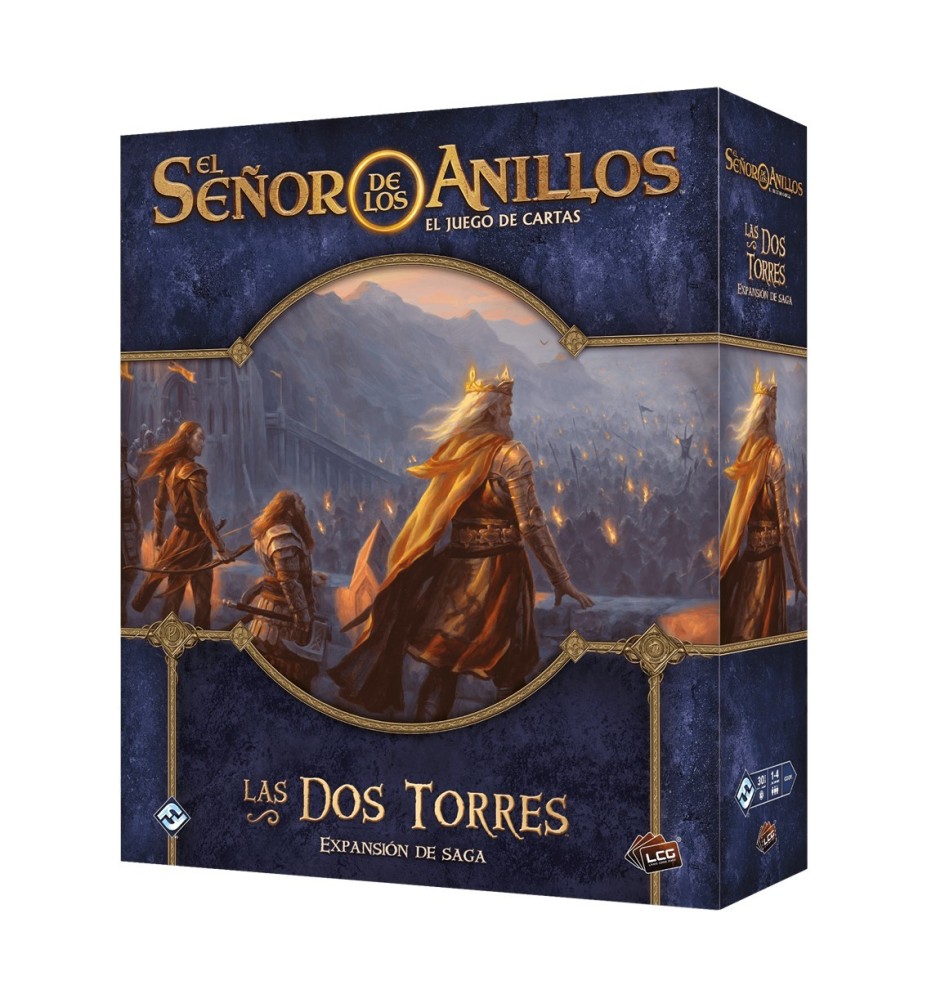 Juego De Mesa Juego De Cartas El Señor De Los Anillos Las Dos Torres Expansion De Saga Edad Recomendada 14 Años