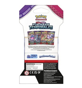 Juego De Cartas Pokémon Tcg Sv05 Sleeved Boosters 24 Unidades Español