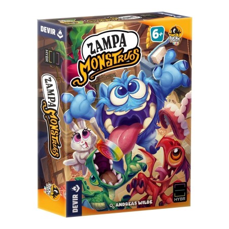 Juego De Mesa Devir Zampa Monstruos