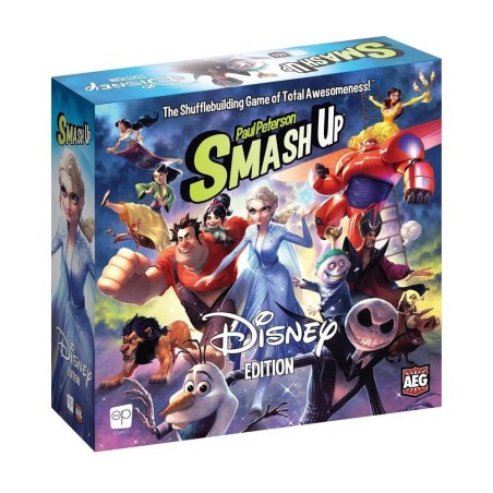 Juego De Mesa Smash Up Disney Edition Edad Recomendada 14 Años (ingles)