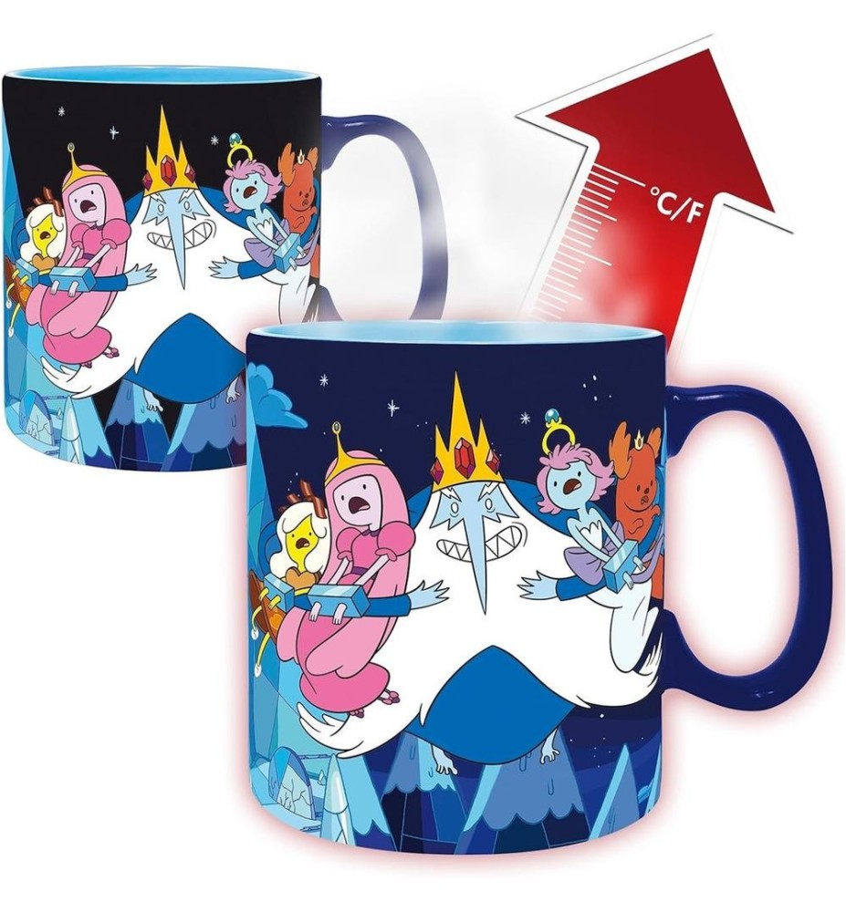 Taza Series Tv Hora De Aventuras 460 Ml