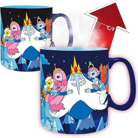 Taza Series Tv Hora De Aventuras 460 Ml