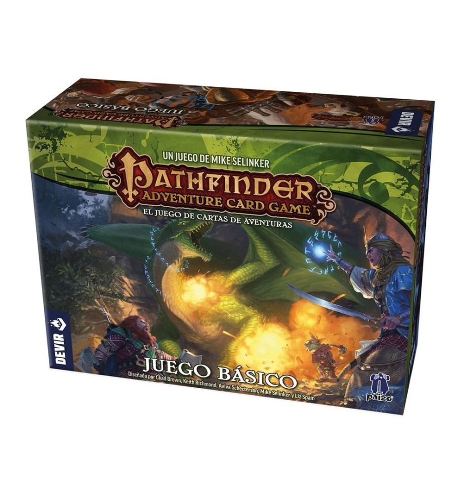 Jueo De Cartas Devir Aventuras De Panthfinder Juego Básico