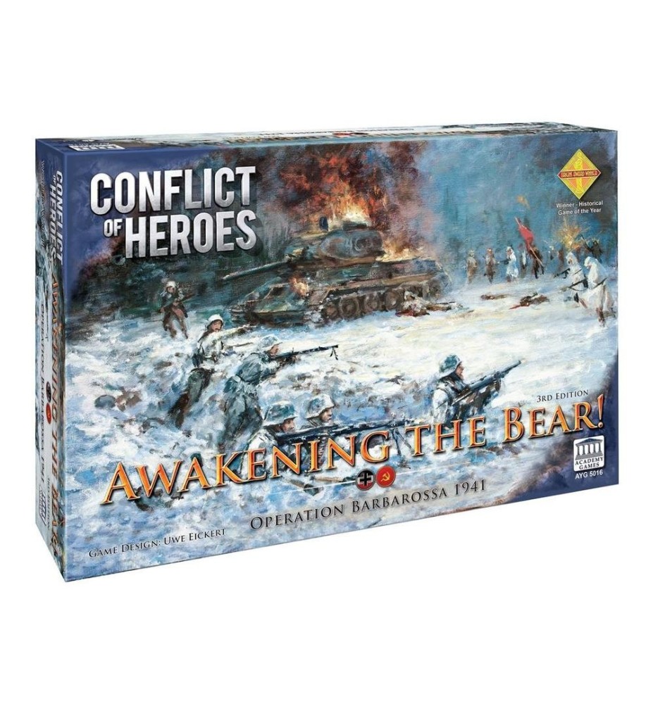 Juego De Mesa Conflict Of Heroes Awakening The Bear! 3ª Edicion Edad Recomendada 14 Años Idioma Ingles