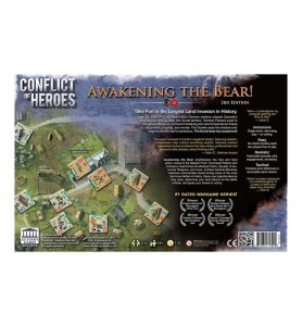 Juego De Mesa Conflict Of Heroes Awakening The Bear! 3ª Edicion Edad Recomendada 14 Años Idioma Ingles