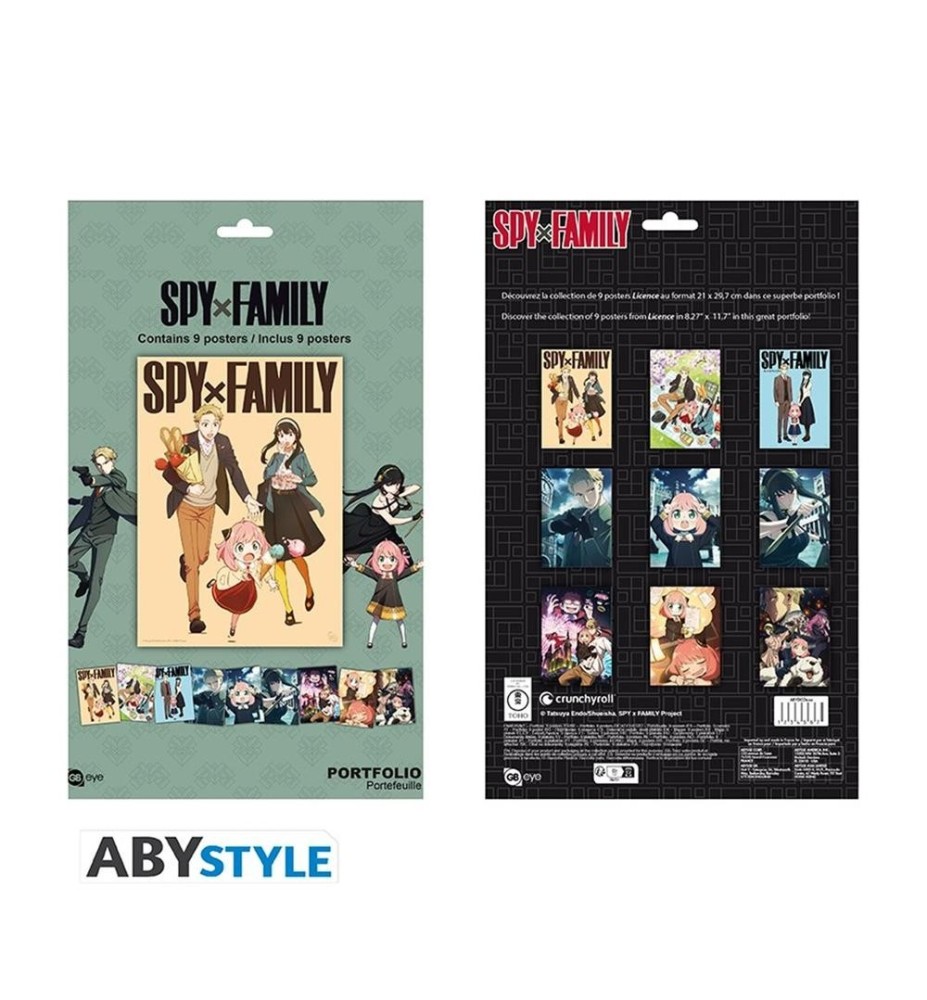 Portfolio 9 Pósters Abystyle Spy X Family