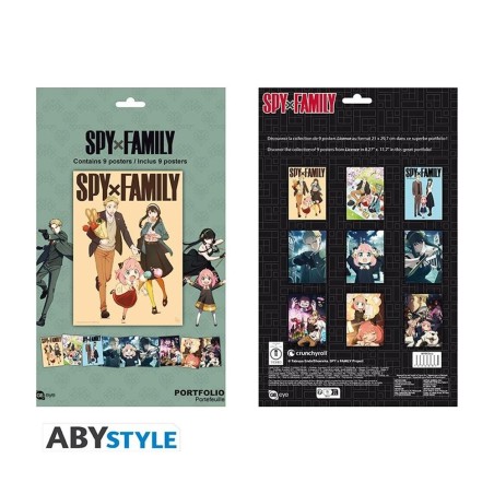 Portfolio 9 Pósters Abystyle Spy X Family