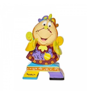 Figura Disney Enesco La Bella Y La Bestia Cogsworth Estilo Britto