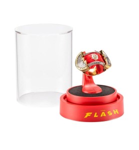 Réplica Anillo Y Exhibidor The Noble Collection DC Comics The Flash