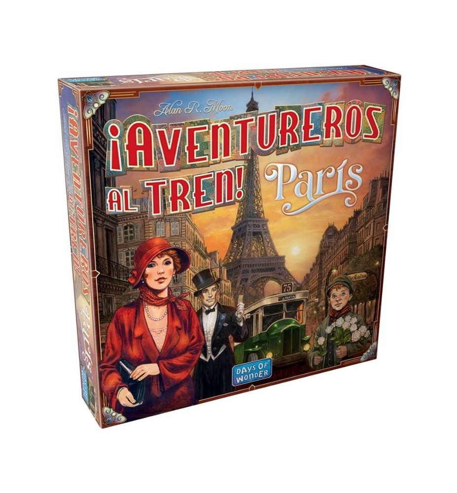 Juego De Mesa ¡aventureros Al Tren! Paris