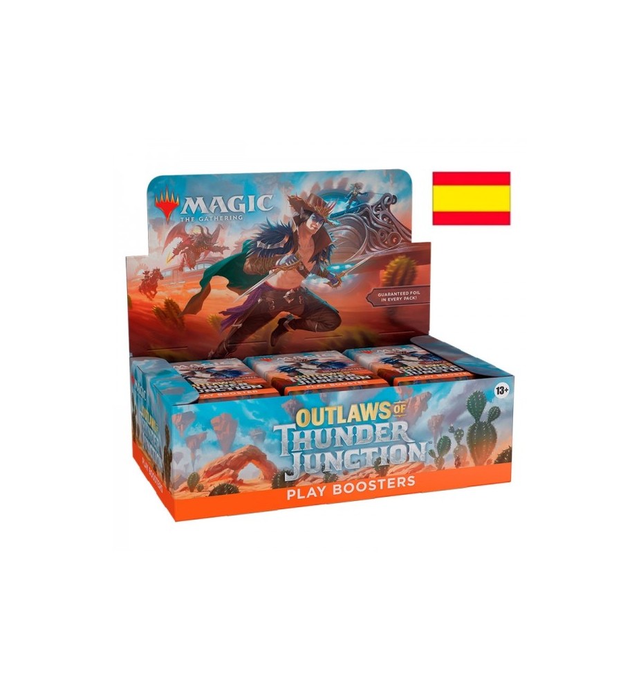 Juego De Cartas Magic The Gathering Outlaws Of Thunder Junction Play Boosters Español