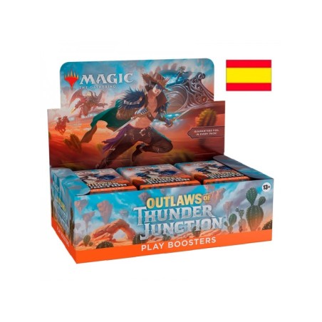 Juego De Cartas Magic The Gathering Outlaws Of Thunder Junction Play Boosters Español