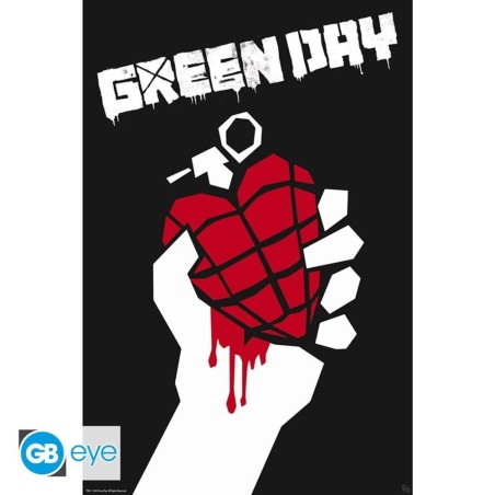 Póster Gb Eye Green Day American Idiot