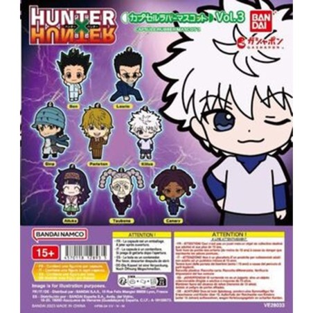 Surtido Bandai Gashapon Hunter X Hunter Capsule Rubber 3 40 Articulos